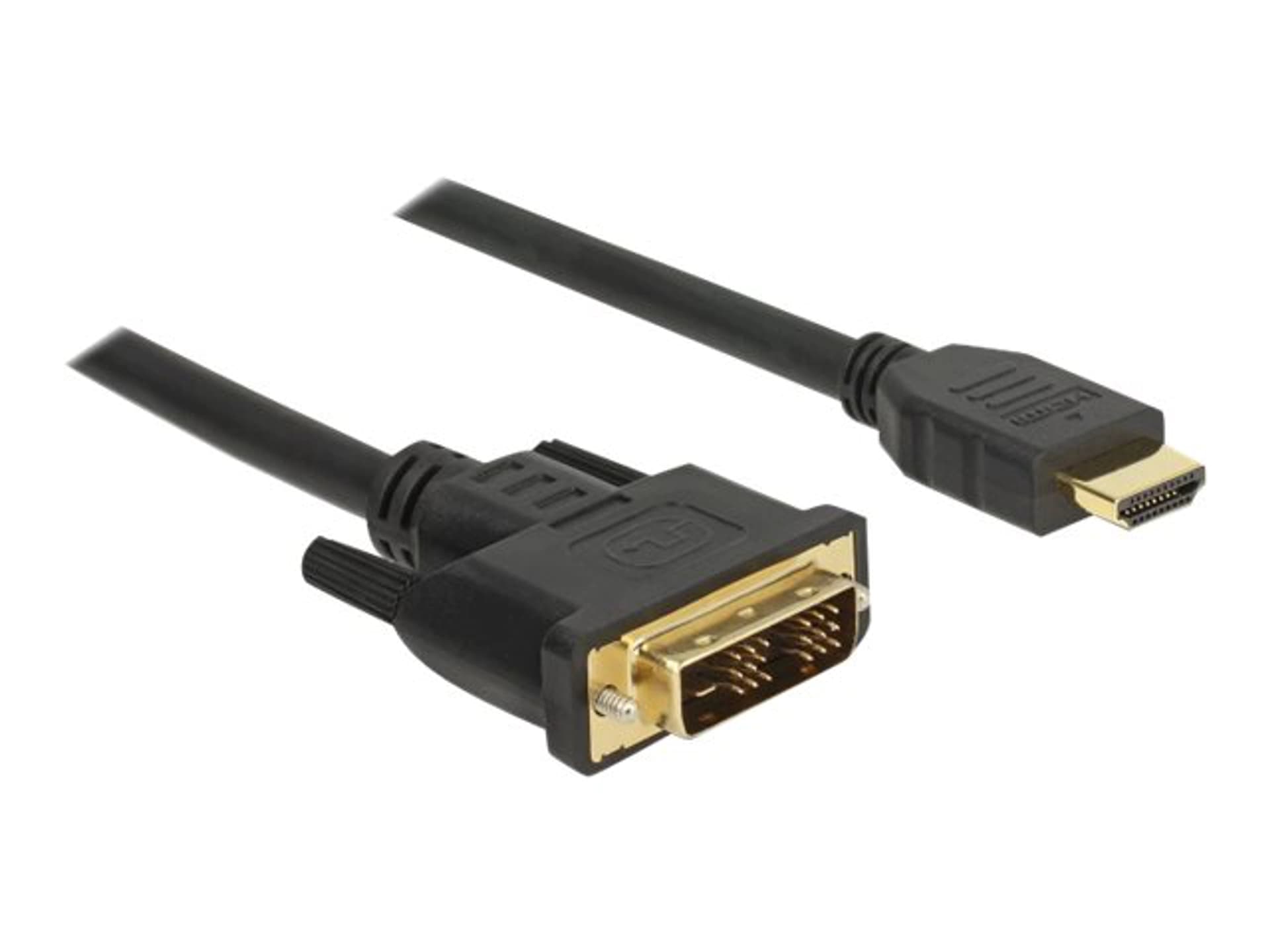 

Kabel DVI-D (18+1) - HDMI M/M v1.2 2m Single Link czarny, 18+1) - hdmi m/m v1.2 2m single link czarn