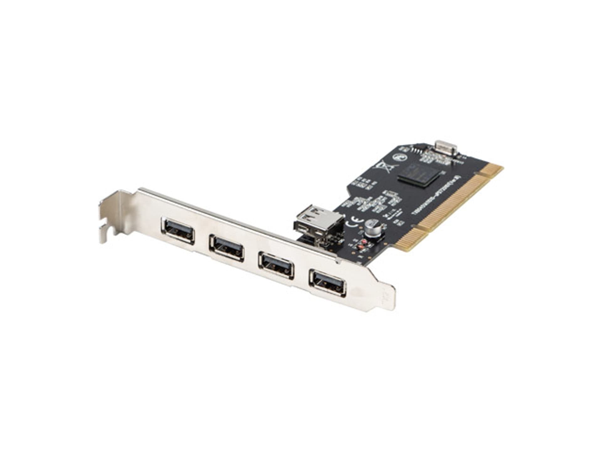 

LANBERG KARTA PCI -> 4X USB 2.0 + 1X USB-A WEWNĘTRZNY PCI-US2-005