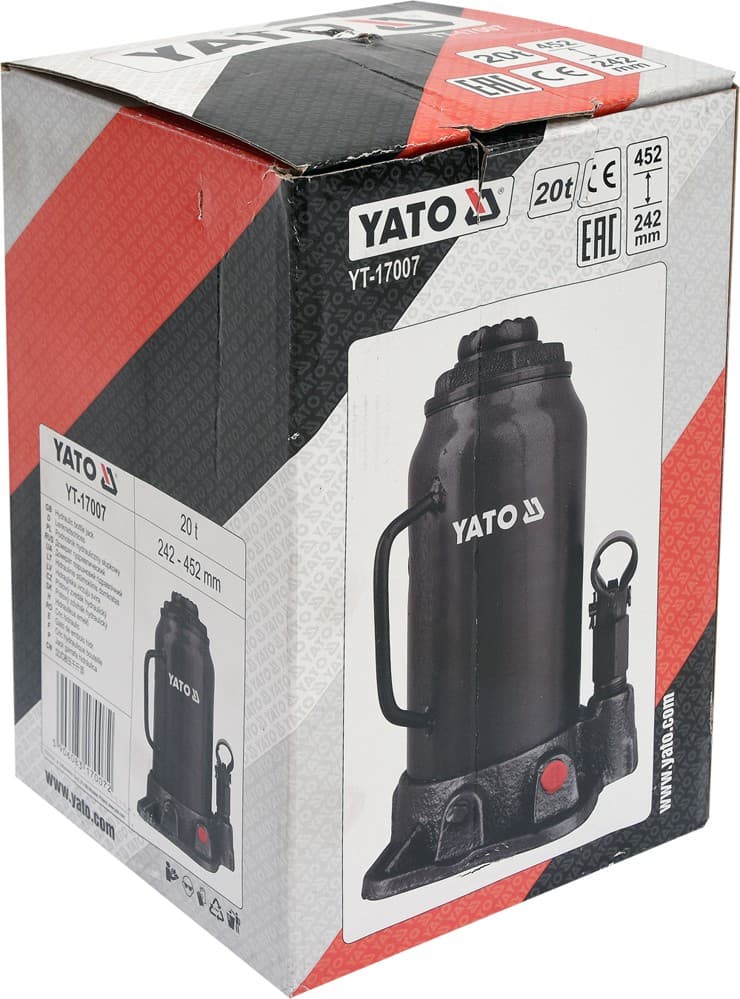 

Podnośnik hydrauliczny słupkowy 20T YT-17007 YATO