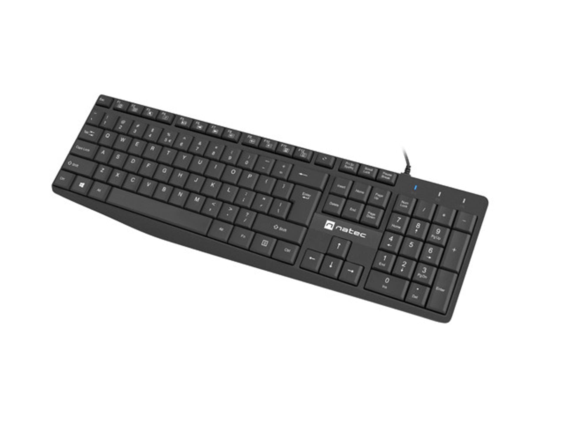 

NATEC KLAWIATURA NAUTILUS US SLIM CZARNA NKL-1950