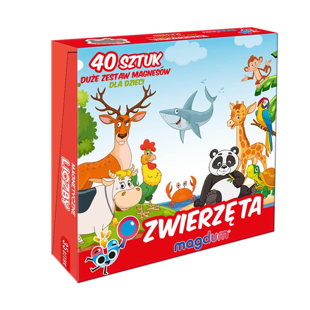 

Zestaw Magnesów Zwierzęta 40 sztuk MV 6032-41