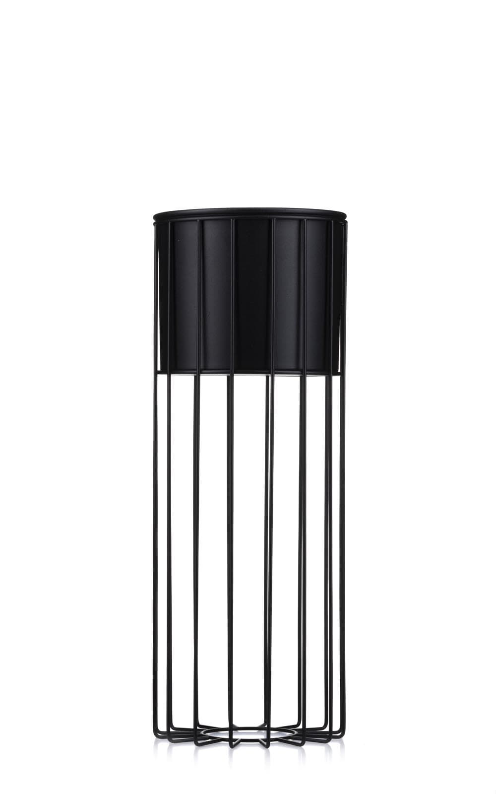 

Nowoczesny kwietnik z osłonką 55 cm LOFT metalowy
