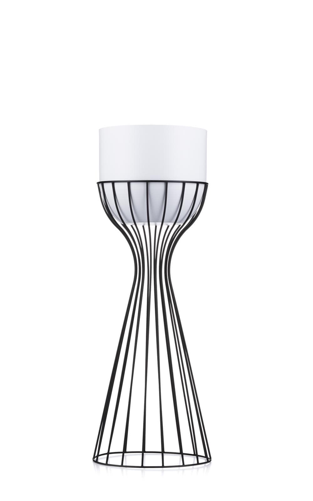 

Kwietnik stojący z osłonką LOFT 56 cm metalowy