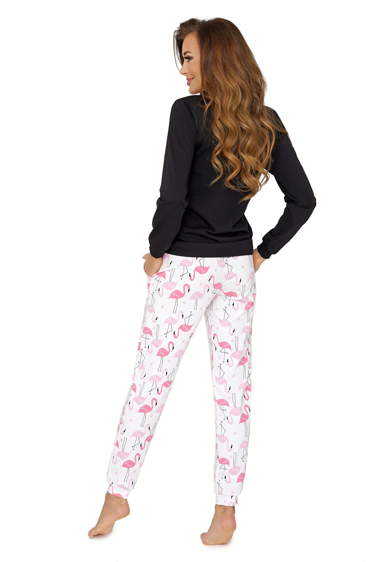 

Piżama Flamingo Black Czarny (Rozmiar 42)