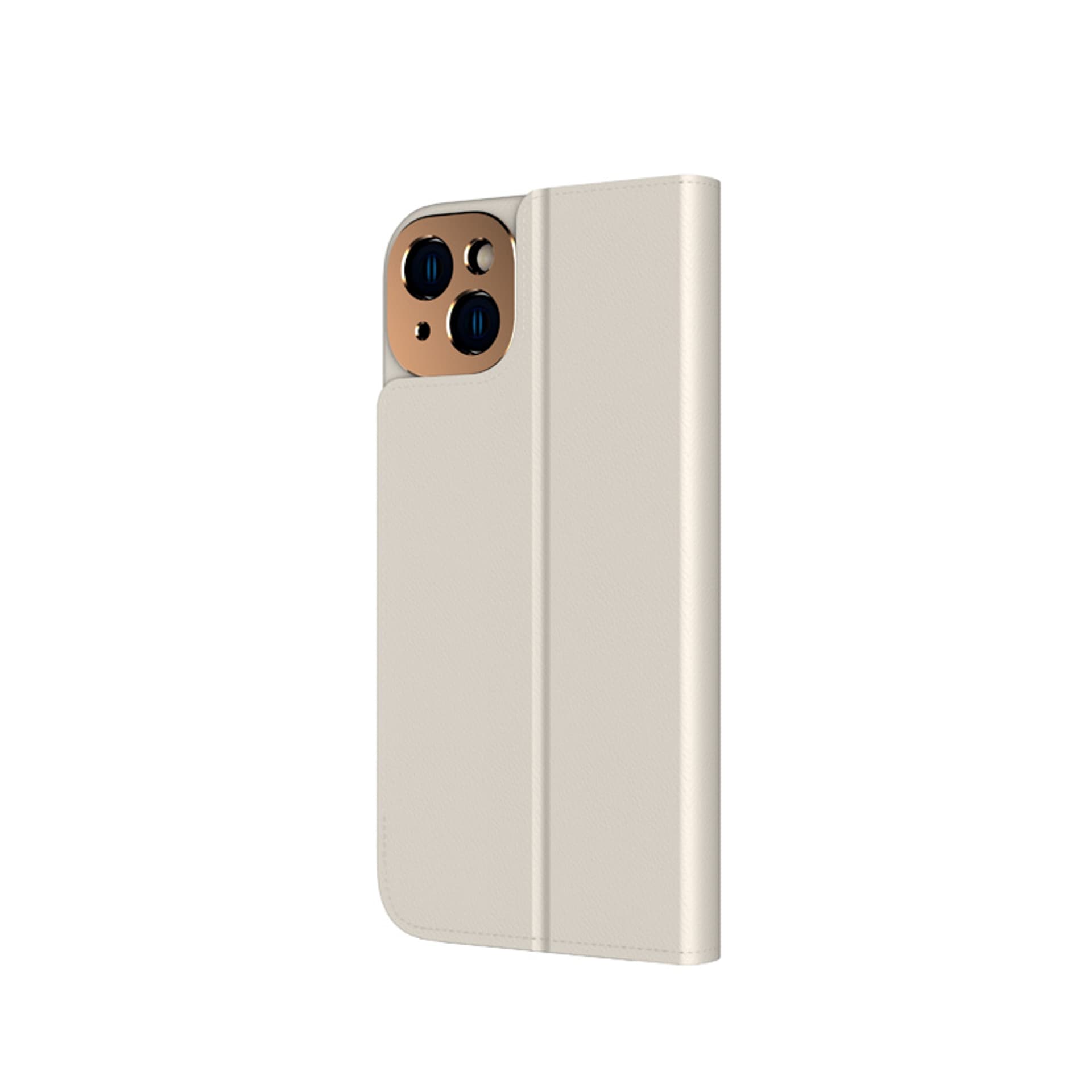 

Moshi Overture MagSafe - Skórzane etui 3w1 z klapką iPhone 14 (Serene Gray)