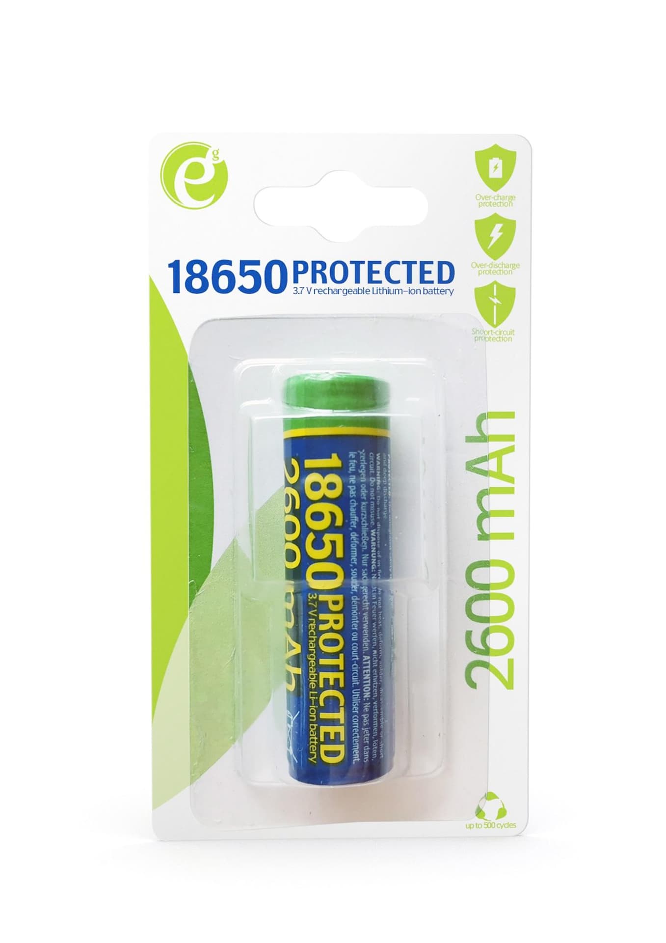 

Akumulator Gembird typ 18650 Li-ion 2600 mAh