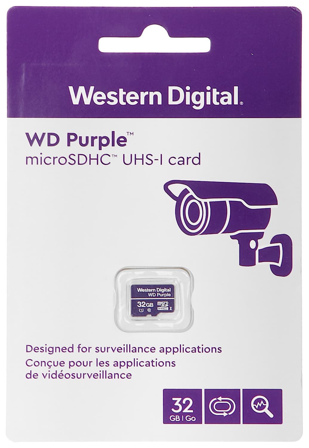 

KARTA PAMIĘCI SD-MICRO-10/32-WD microSD UHS-I, SDHC 32 GB Western Digital