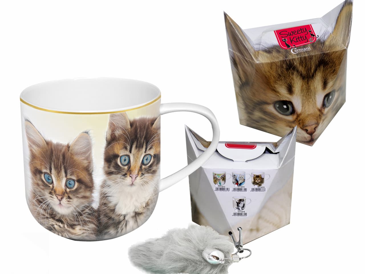 

Kubek - Sweety Kitty, pudełko z ogonkiem (CARMANI)