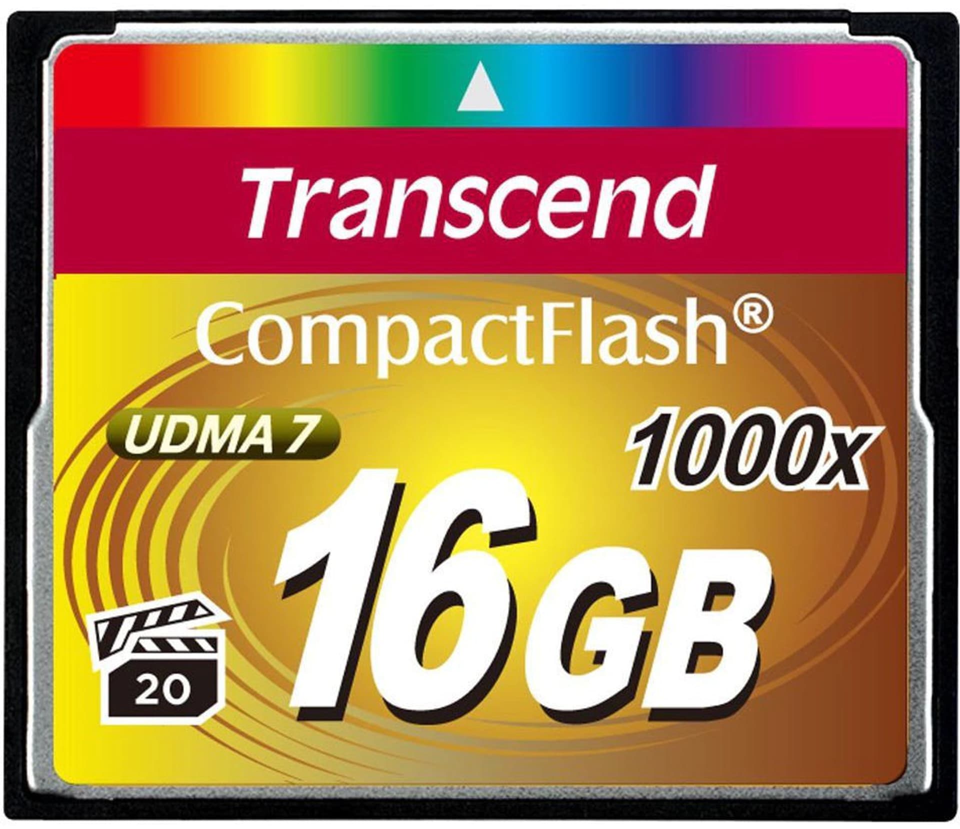 

Karta pamięci TRANSCEND CF 16 GB