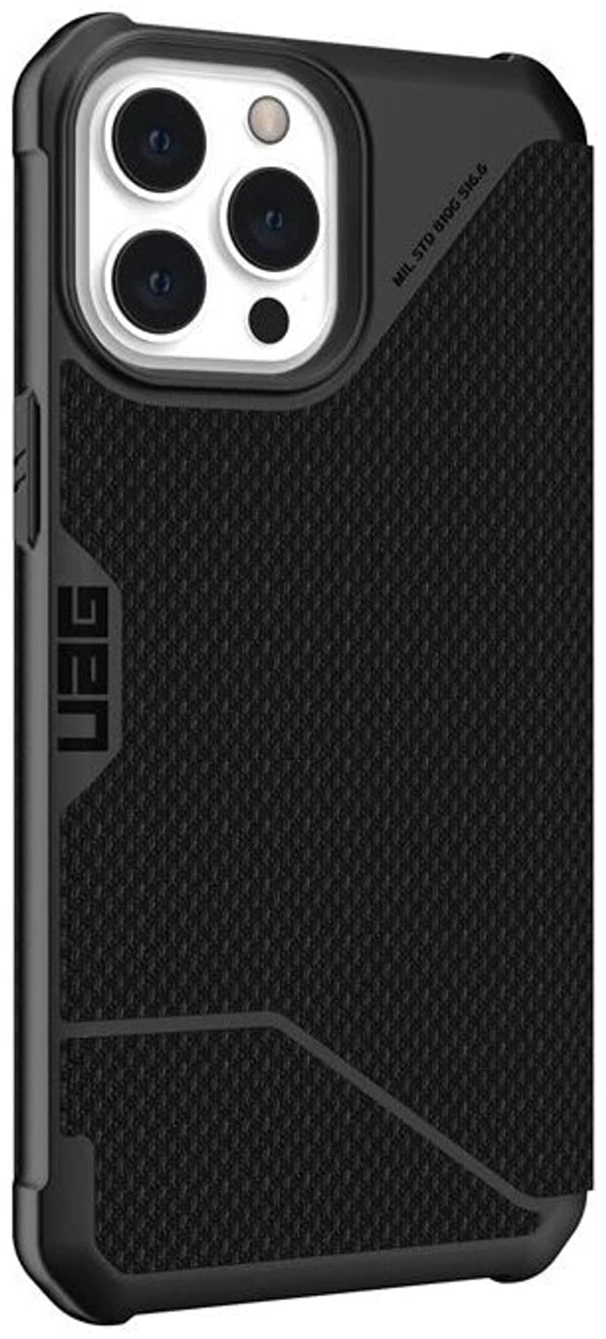 

UAG Metropolis - obudowa ochronna z klapką do iPhone 13 Pro Max (kevlar - czarna)