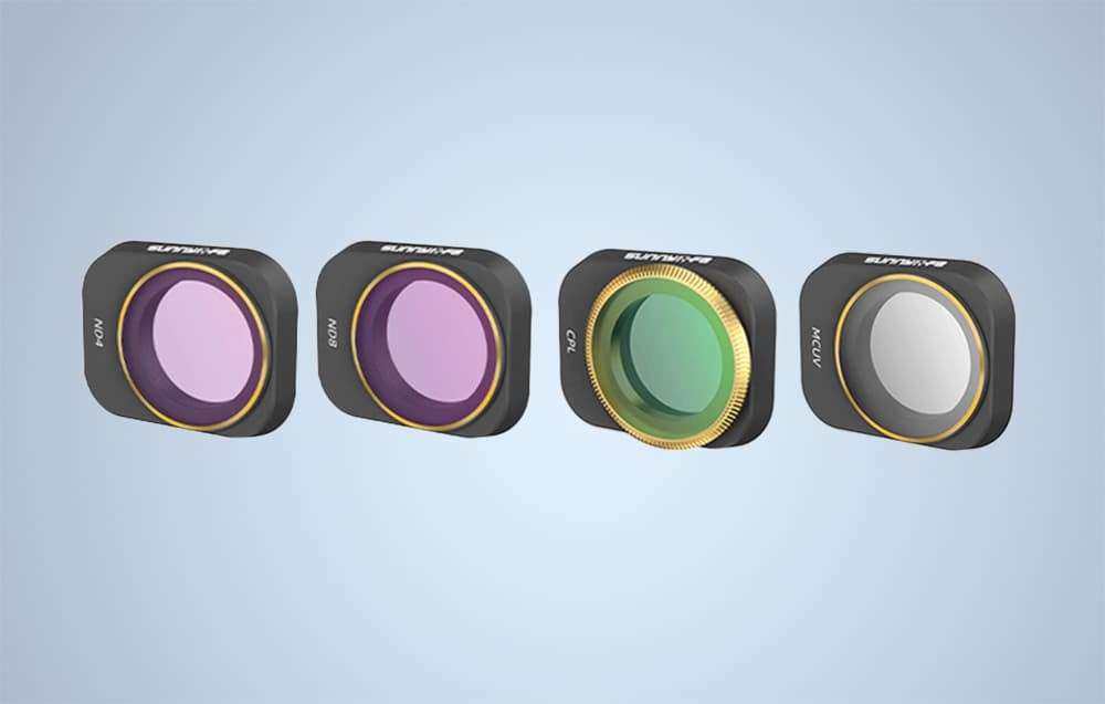 

Zestaw 4 filtrów UV+CPL+ND4+ND8 Sunnylife do DJI Mini 3 Pro (MM3-FI418)