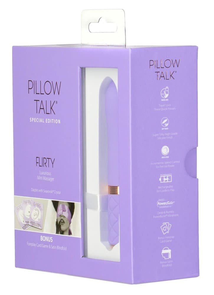 

Mini wibrator Flirty 11cm Pillow Talk Edycja specjalna