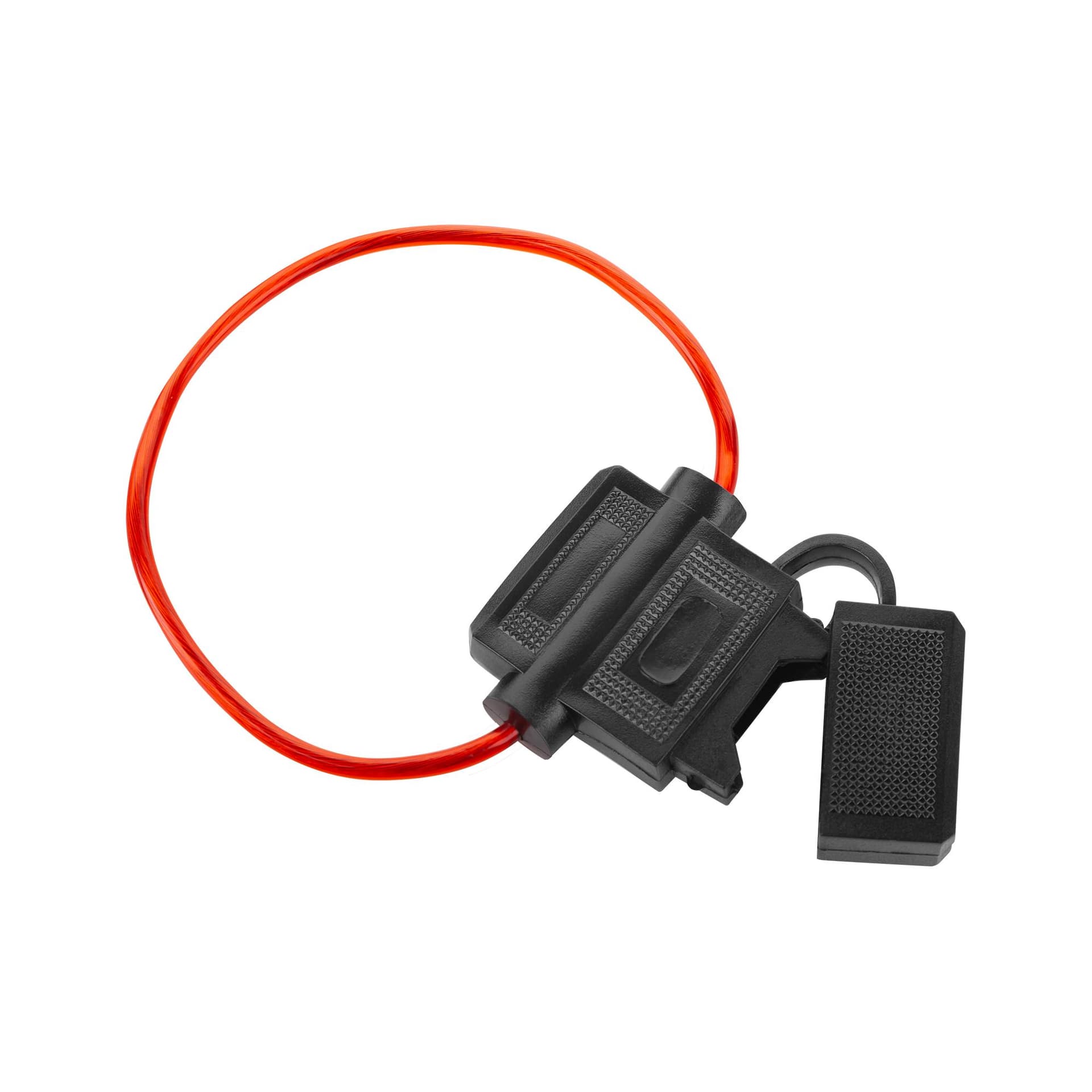 

Gniazdo bezpiecznika nożowego (20mm) z przewodem 1,5mm DX, 20mm) z przewodem 1.5mm d