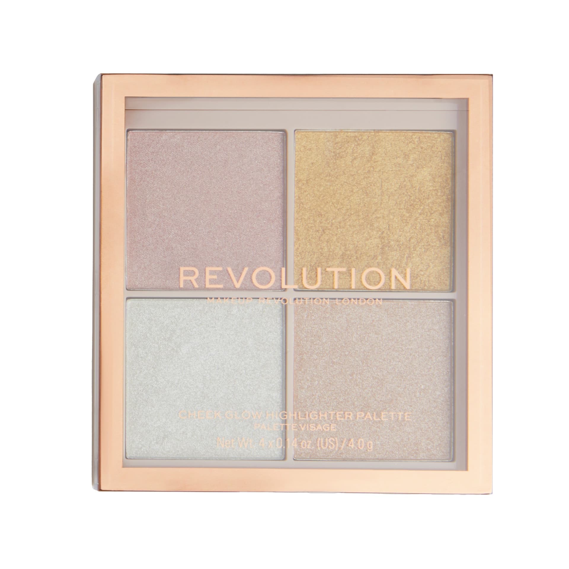 

Makeup Revolution Ultimate Lights Paletka Rozświetlaczy (4) 1op.