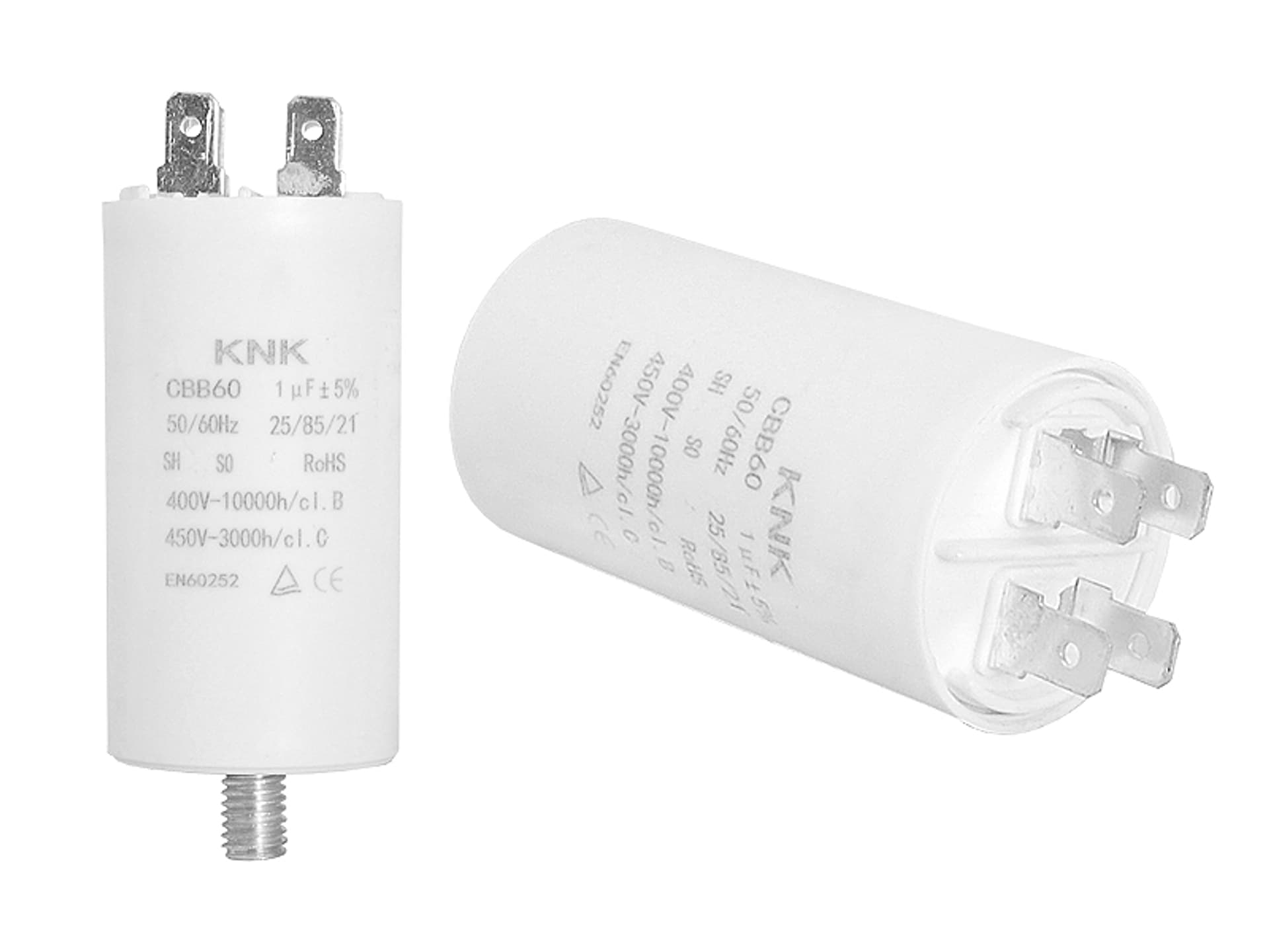 

1 szt. Kondensator silnikowy 1uF/450VAC.