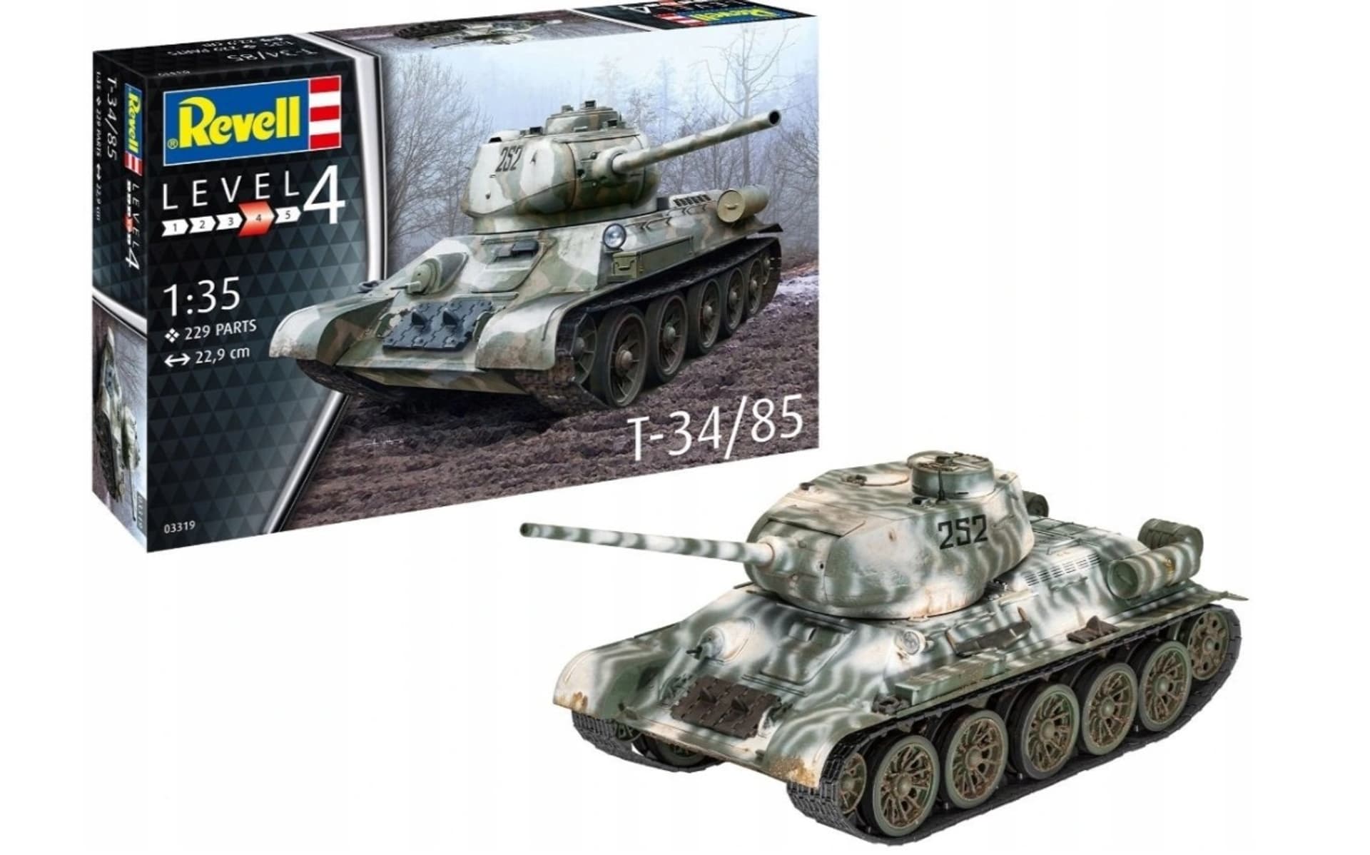

Model plastikowy Pojazd T34-85