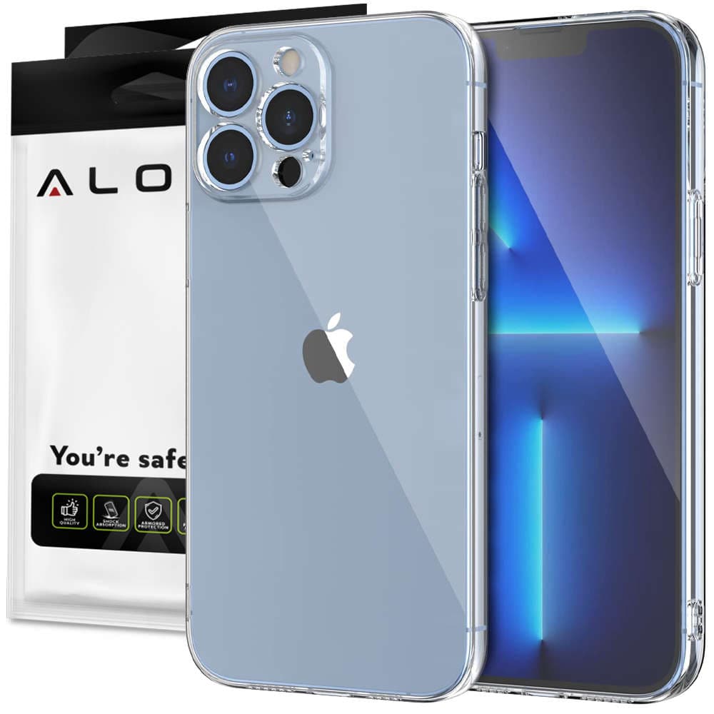 

Etui pancerne obudowa Alogy Hybrid Case do Apple iPhone 13 Pro Max Przezroczyste