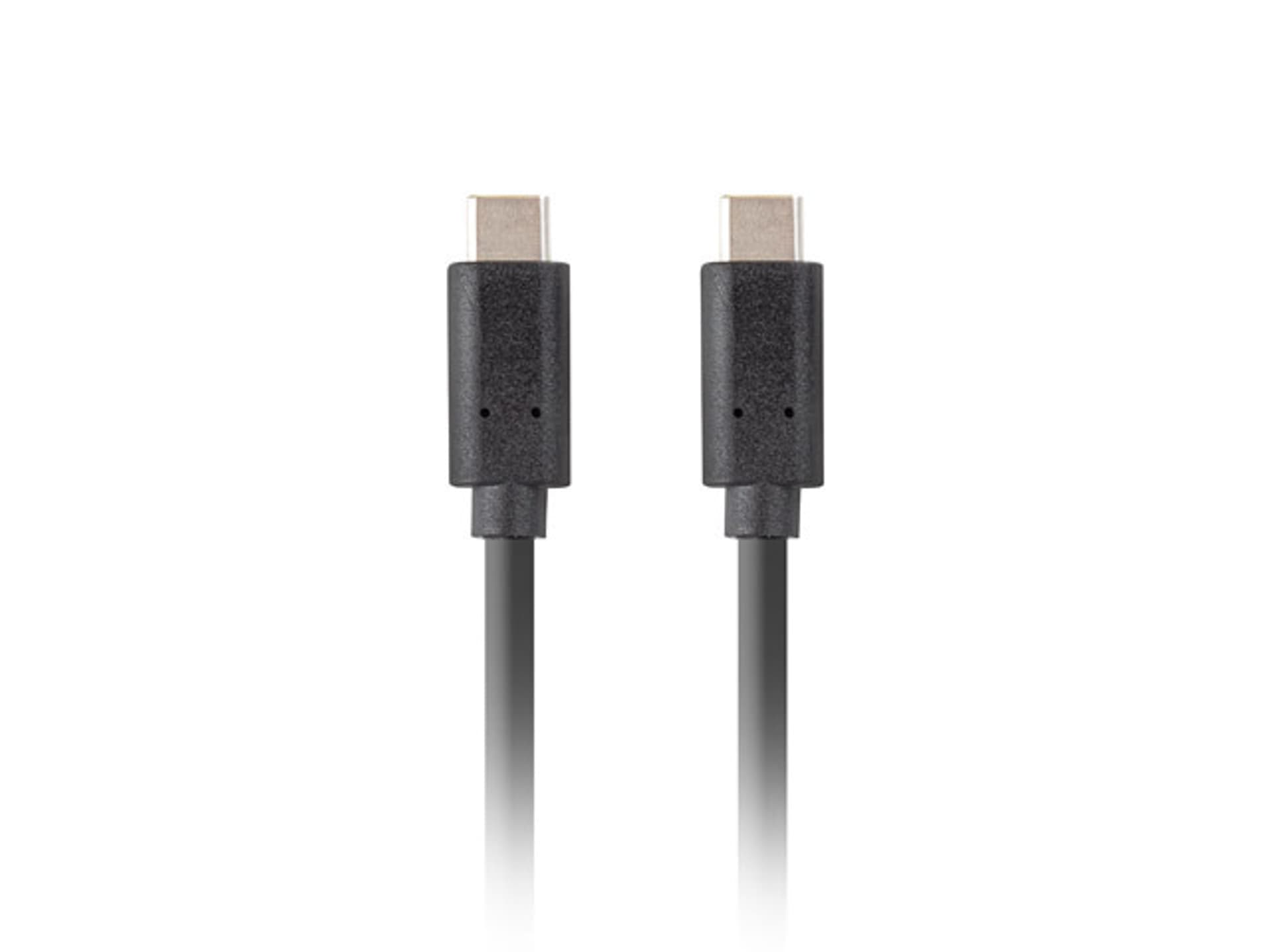 

LANBERG KABEL USB-C M/M 3.2 GEN2 1M 10GB/S PD100W CA-CMCM-32CU-0010-BK