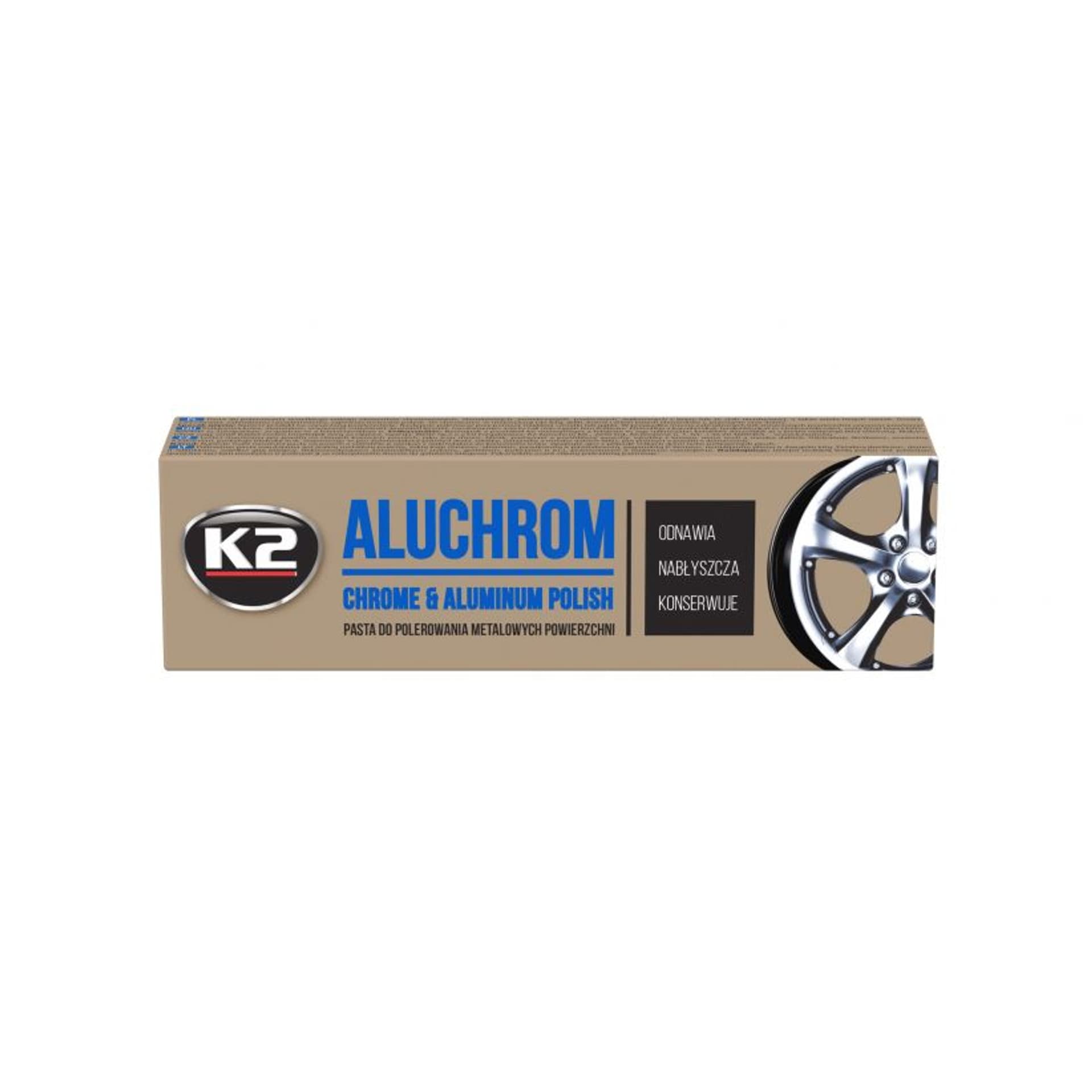 

K2 ALUCHROM 120g - pasta do chromu i metali kolorowych