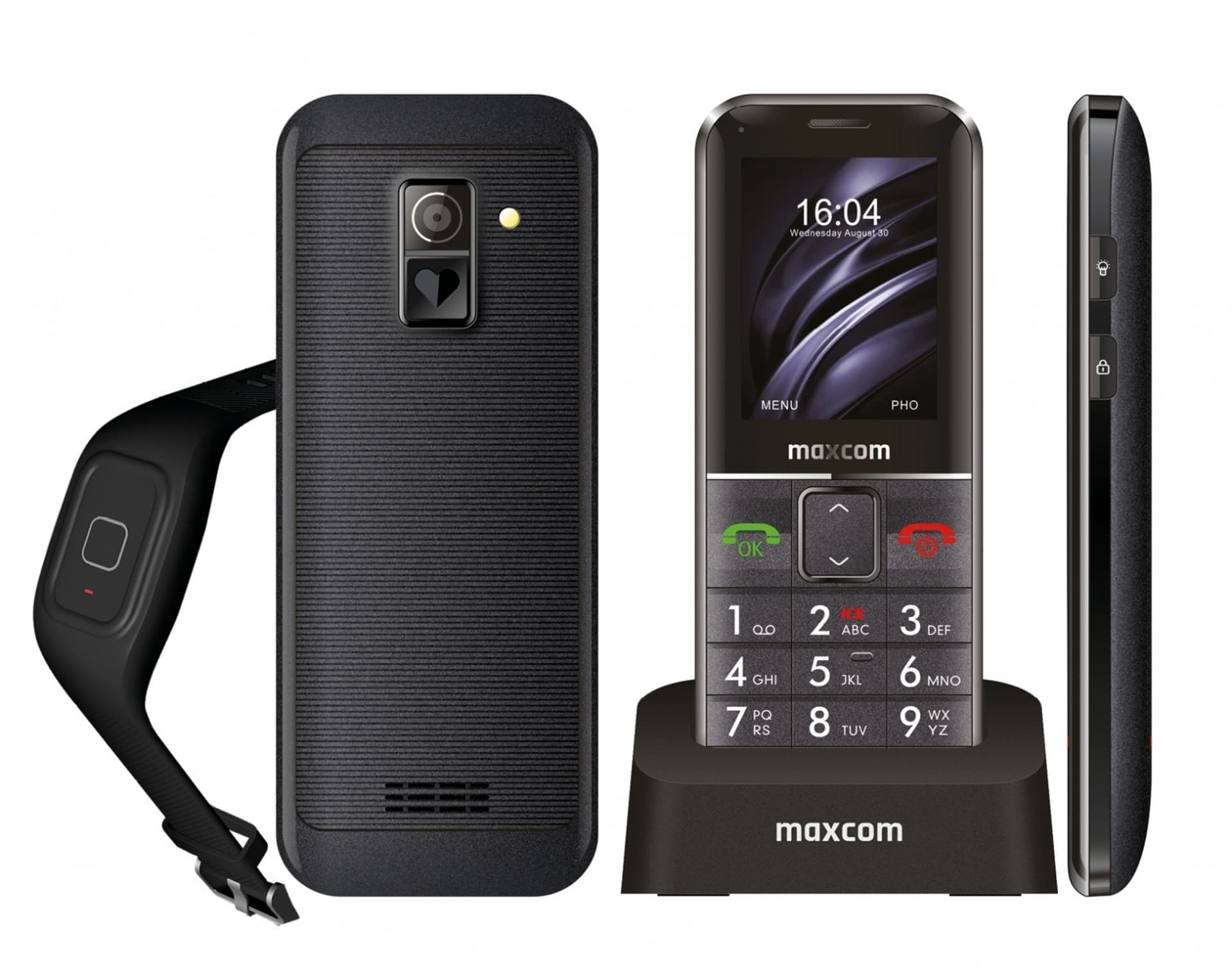 

Telefon MM 735BB Comfort + opaska SOS