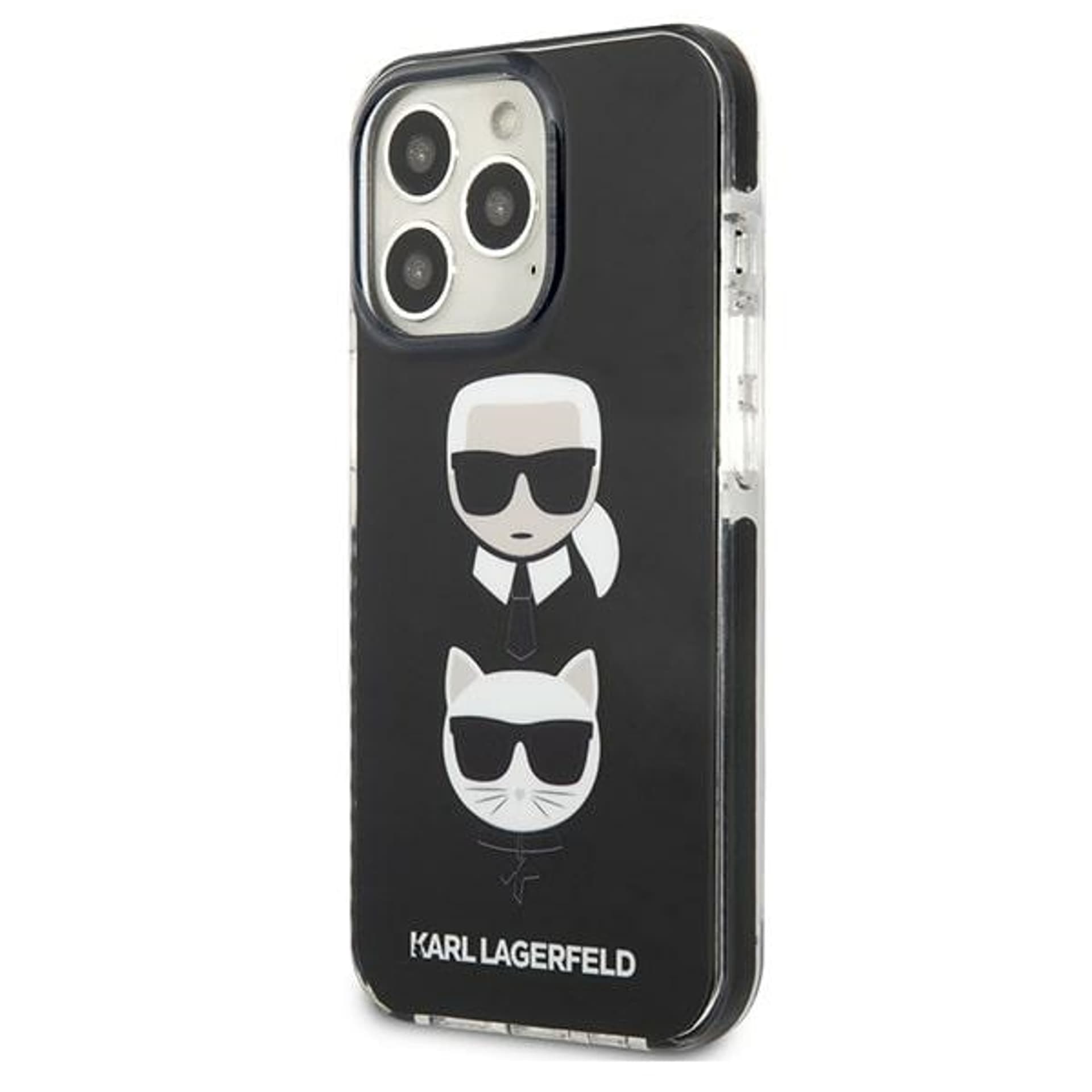 

Karl Lagerfeld KLHCP13LTPE2TK iPhone 13 Pro / 13 6,1" hardcase czarny/black Karl&Choupette Head