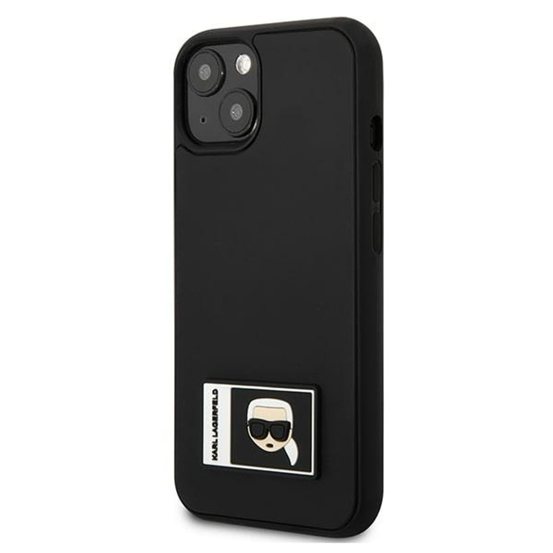 

Karl Lagerfeld KLHCP13M3DKPK iPhone 13 6,1" czarny/black hardcase Ikonik Patch