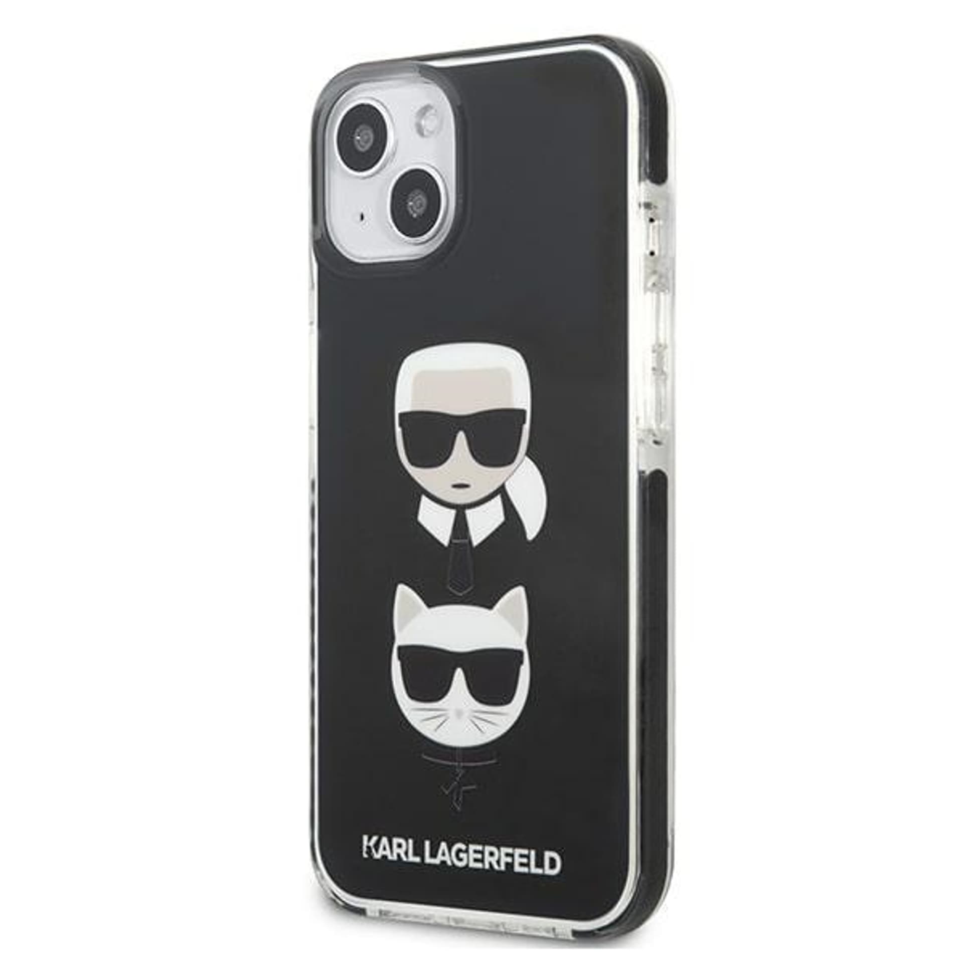 

Karl Lagerfeld KLHCP13MTPE2TK iPhone 13 6,1" hardcase czarny/black Karl&Choupette Head