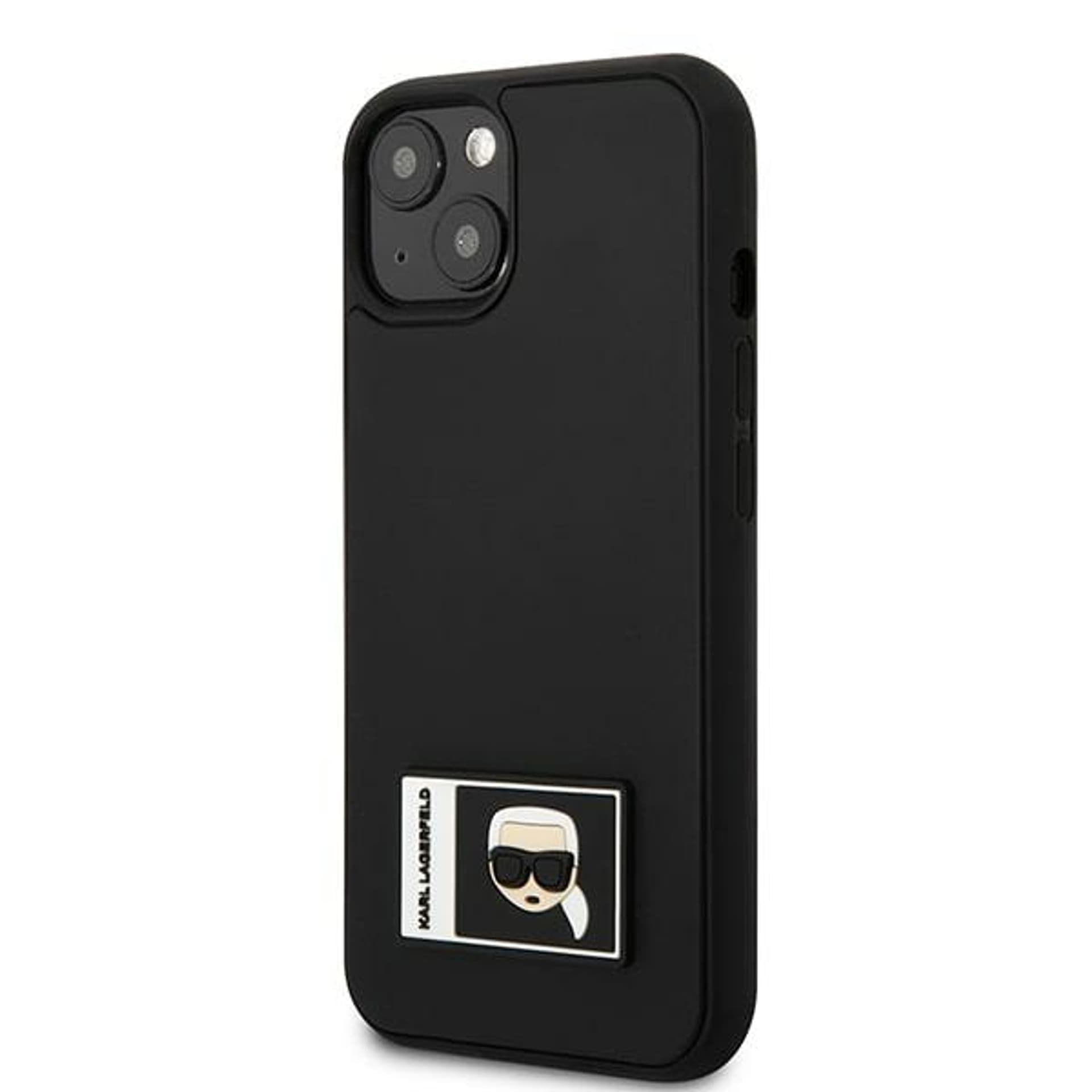 

Karl Lagerfeld KLHCP13S3DKPK iPhone 13 mini 5,4" czarny/black hardcase Ikonik Patch