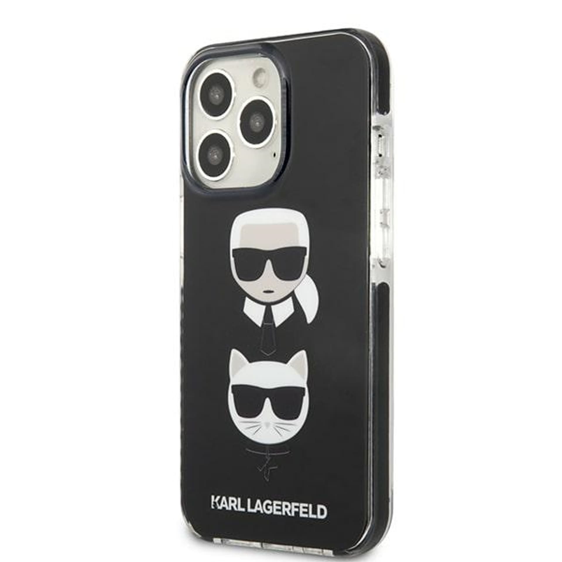 

Karl Lagerfeld KLHCP13XTPE2TK iPhone 13 Pro Max 6,7" hardcase czarny/black Karl&Choupette Head