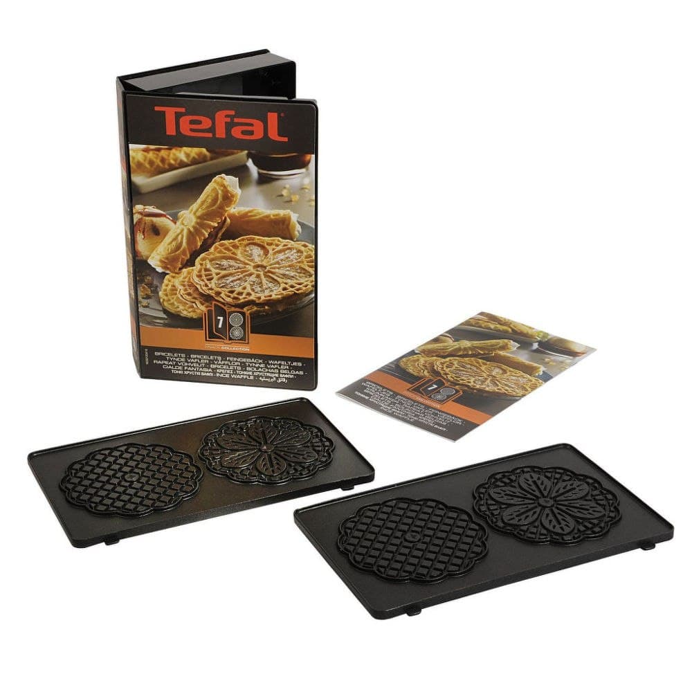 

TEFAL XA800712 Płyty Bricelet do opiekacza do kanapek SW852, czarne
