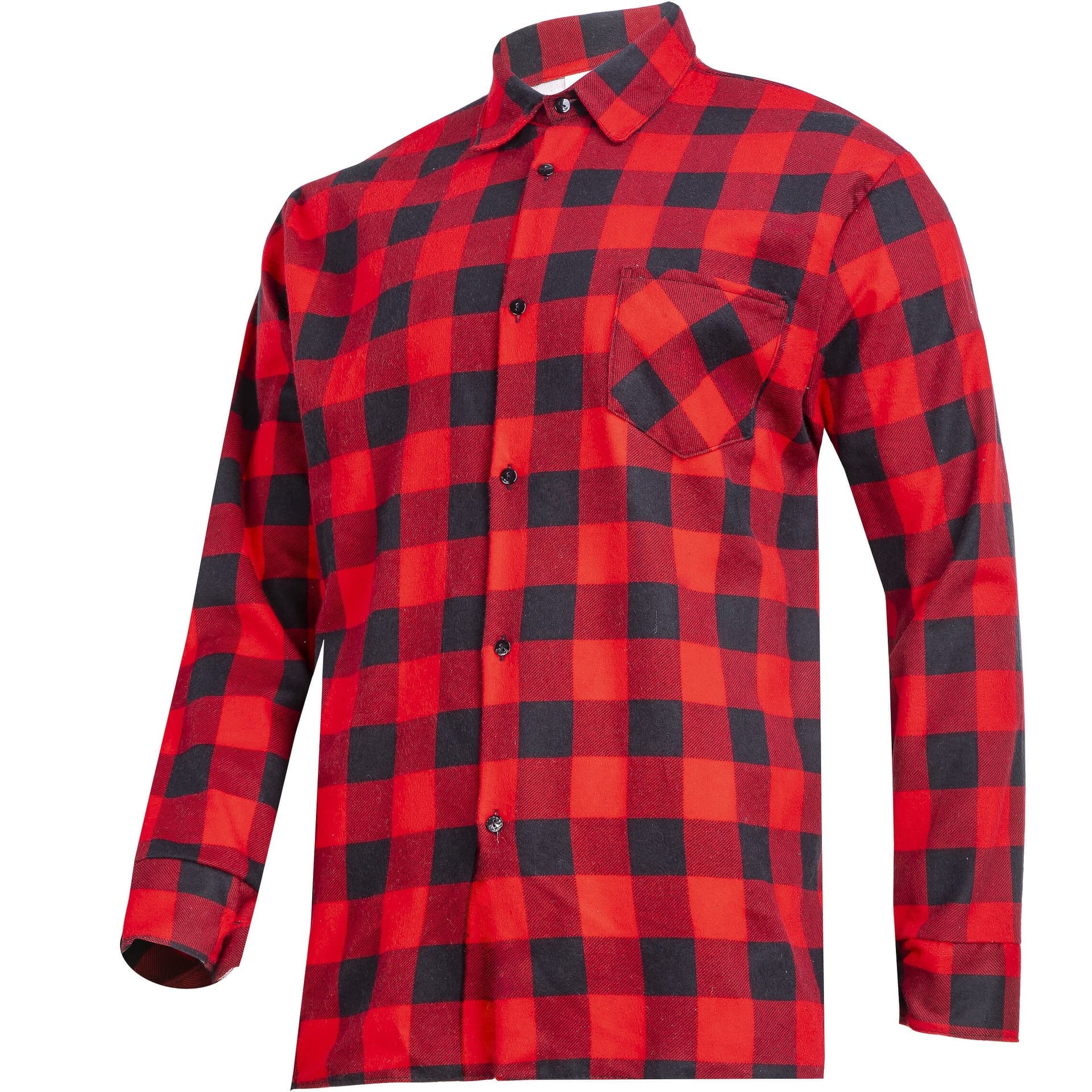 

Koszula flanelowa krata czerwona, 170g/m2, "l", ce, lahti