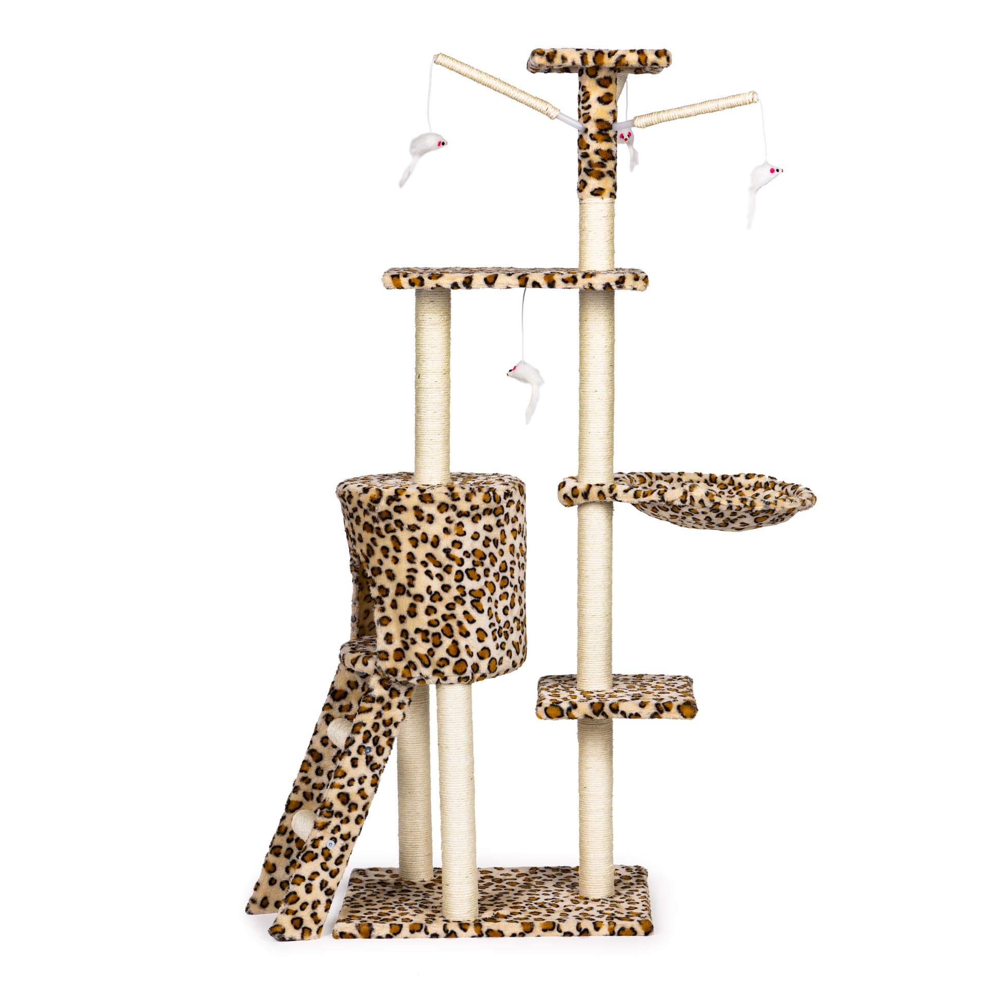 

Drapak dla kota domek drzewo legowisko 138cm xl Panterka