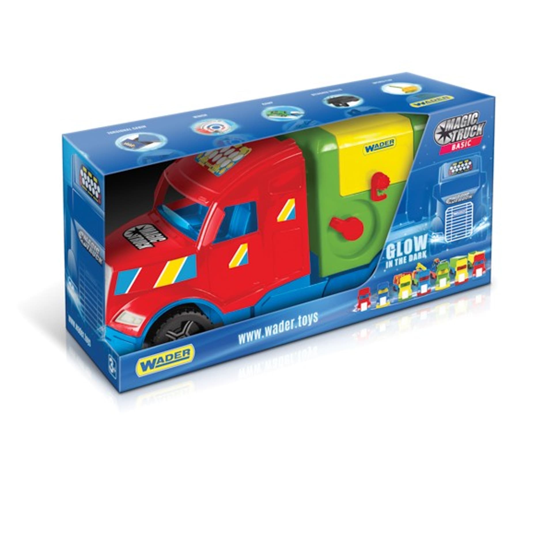 

Magic Truck Basic Śmieciarka kontener