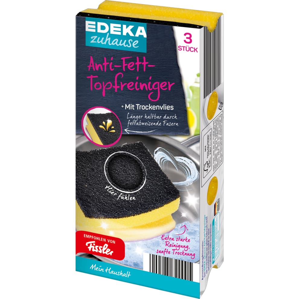 

Edeka Anti-Fett tGąbki do Szorowania 3 szt.