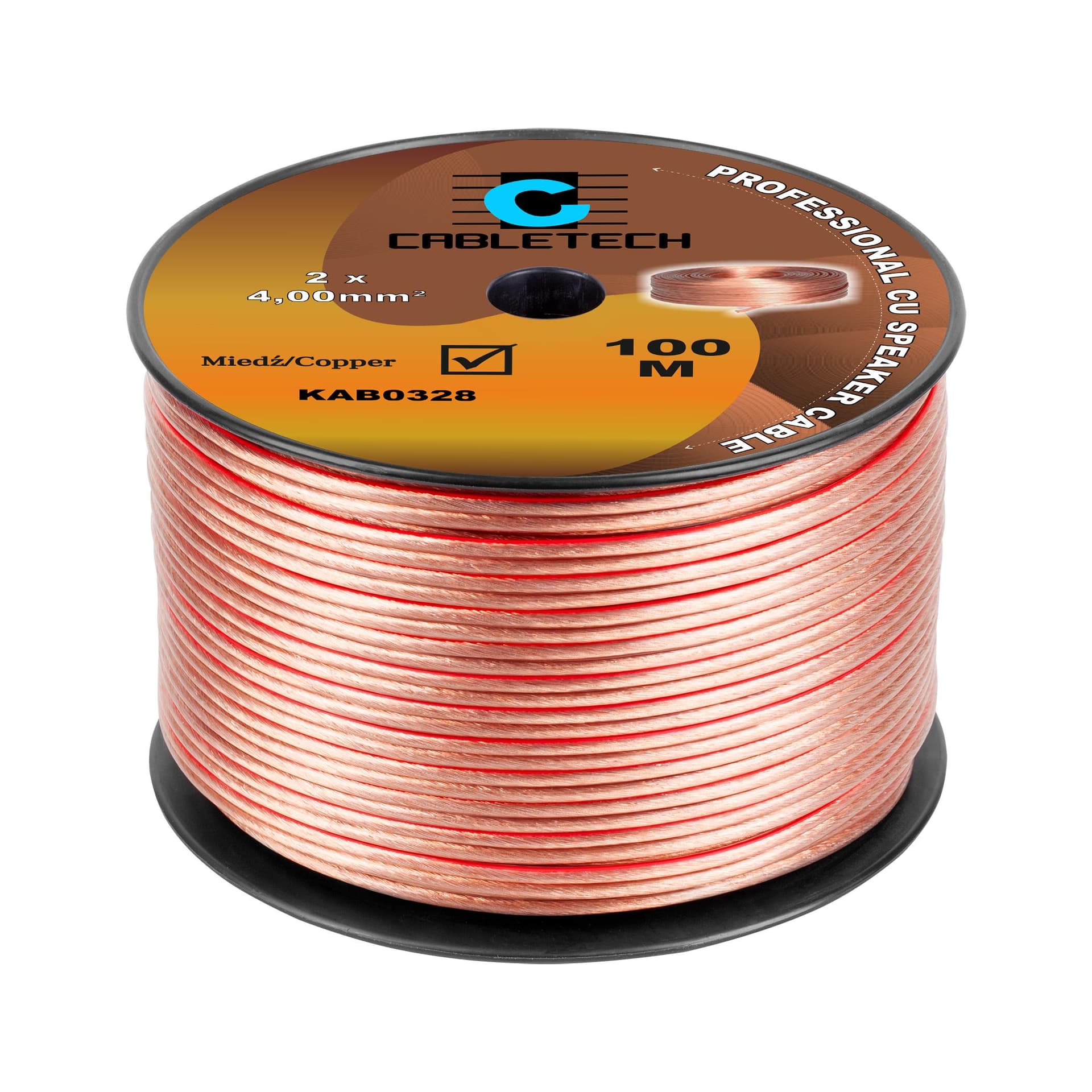 

Kabel głośnikowy 4mm