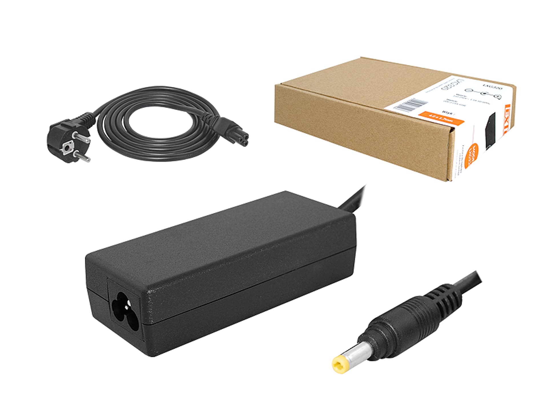 

1 szt. Zasilacz do laptopa LENOVO 20V 45W 2,25A wtyk 4,0x1,7.