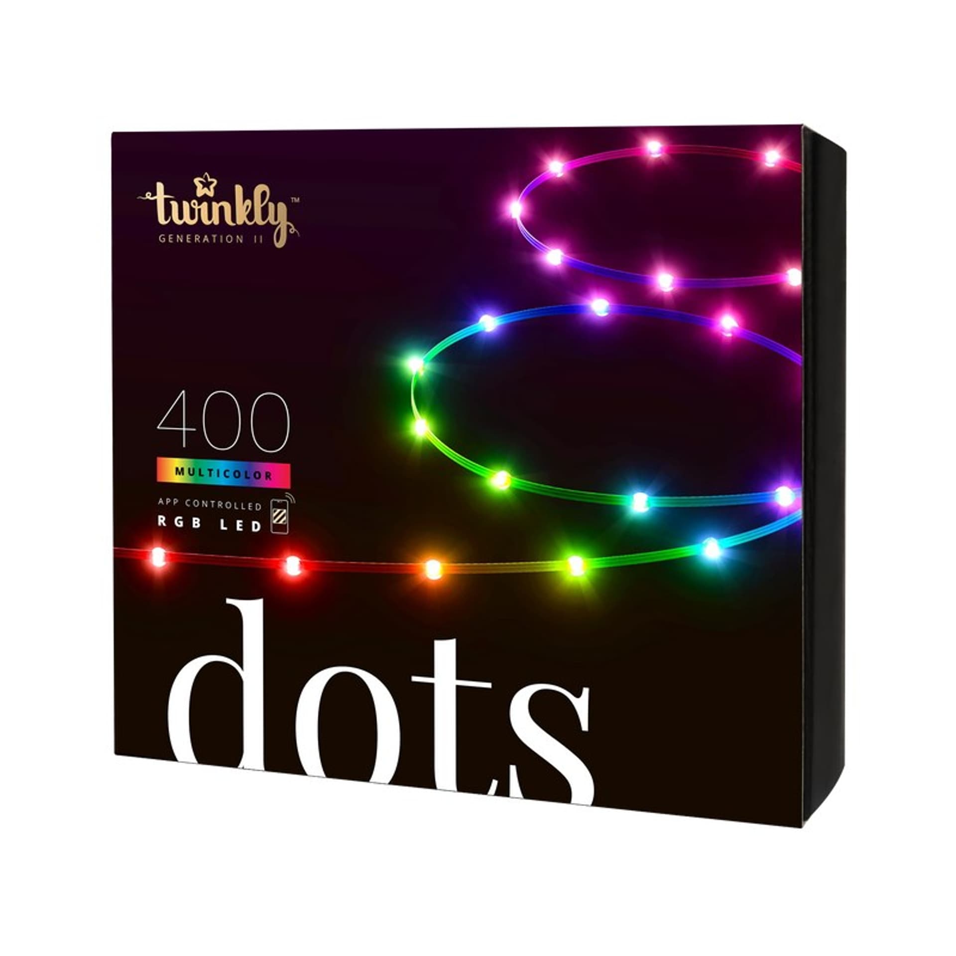 

Inteligentne lampki Twinkly Dots 400 RGB 20 m