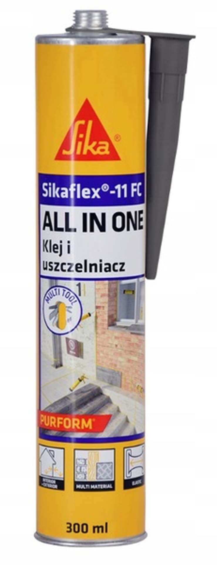 

SIKAFLEX 11FC PURFORM KLEJ USZCZELNIAJĄCY 600ML BIAŁY