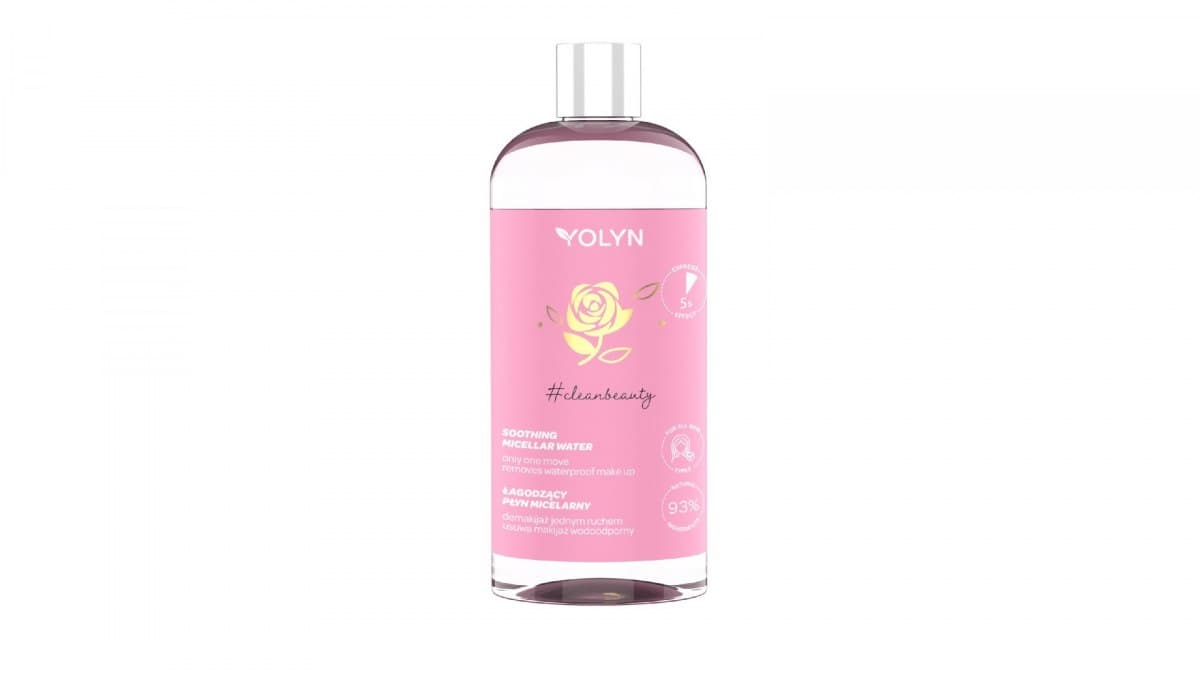 

YOLYN #cleanbeauty Płyn micelarny Łagodzący 500ml