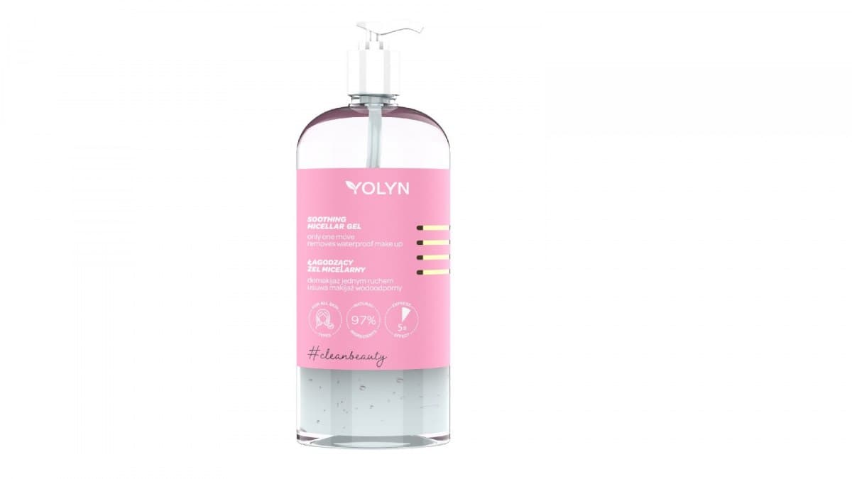 

YOLYN #cleanbeauty Żel micelarny Łagodzący 500ml