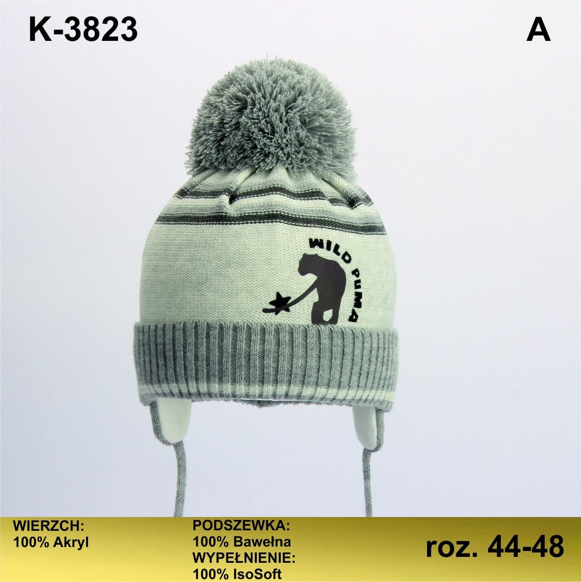 

CZAPKA ZIMOWA 3823 SALE (kolor wzór - chłopiec)