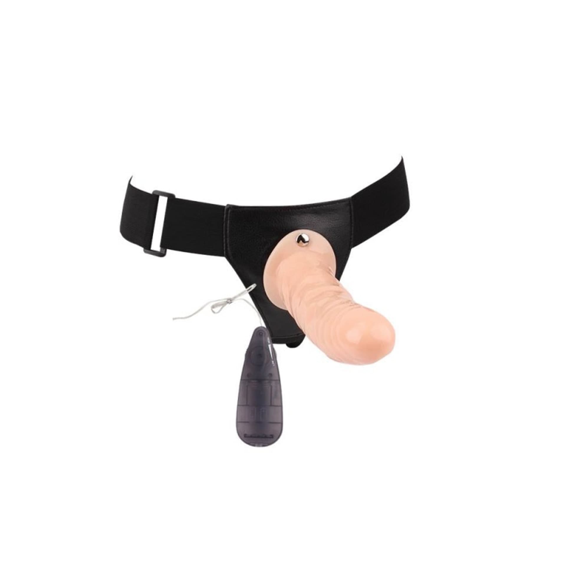 

Strap-on z wibracjami 19cm Chisa