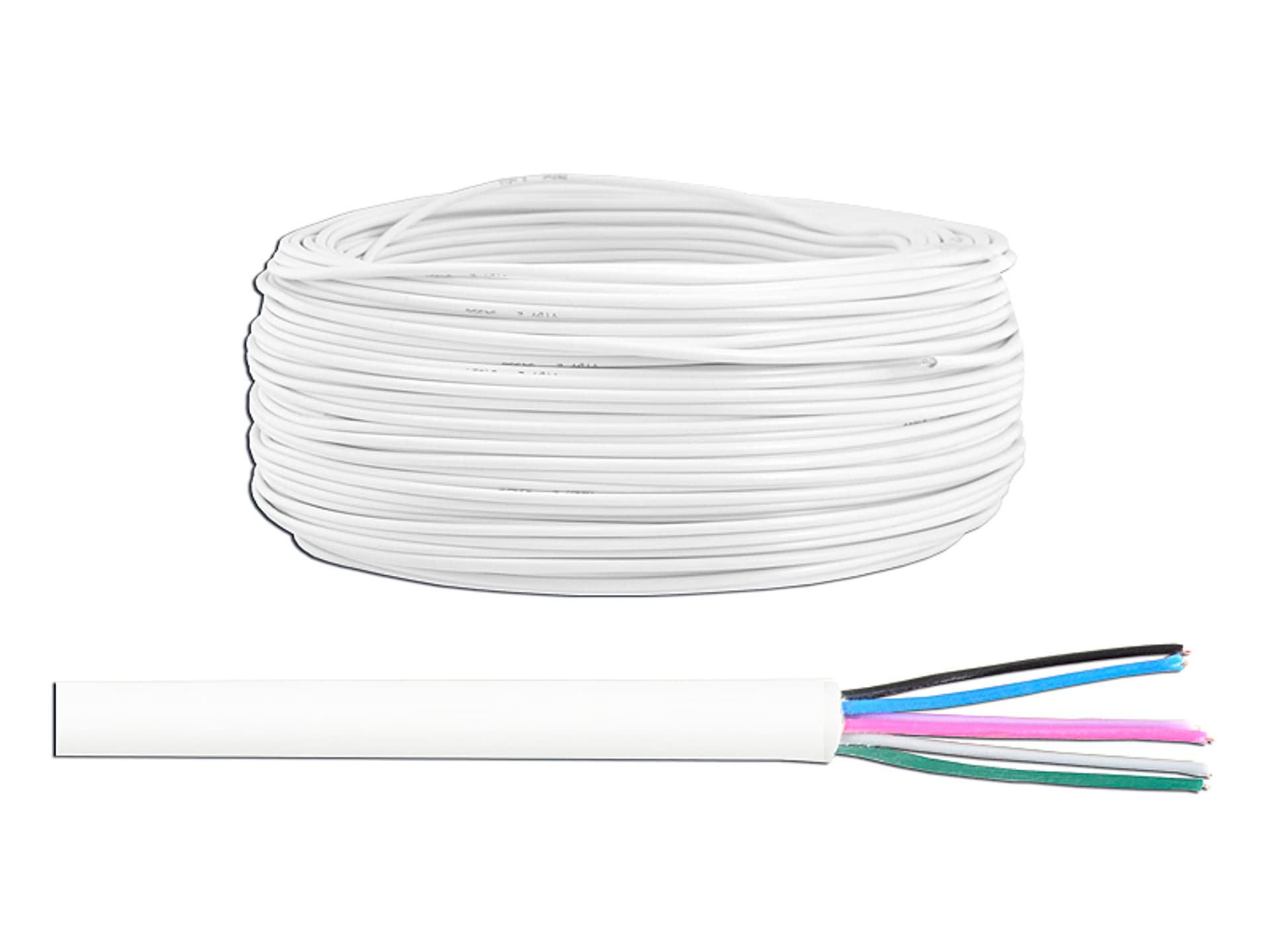 

1 rol. KABEL DOMOFONOWY ALARMOWY 6x0.5 CCA.