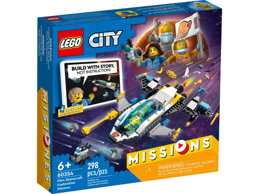 

LEGO 60354 City - Wyprawy badawcze statkiem marsjańskim