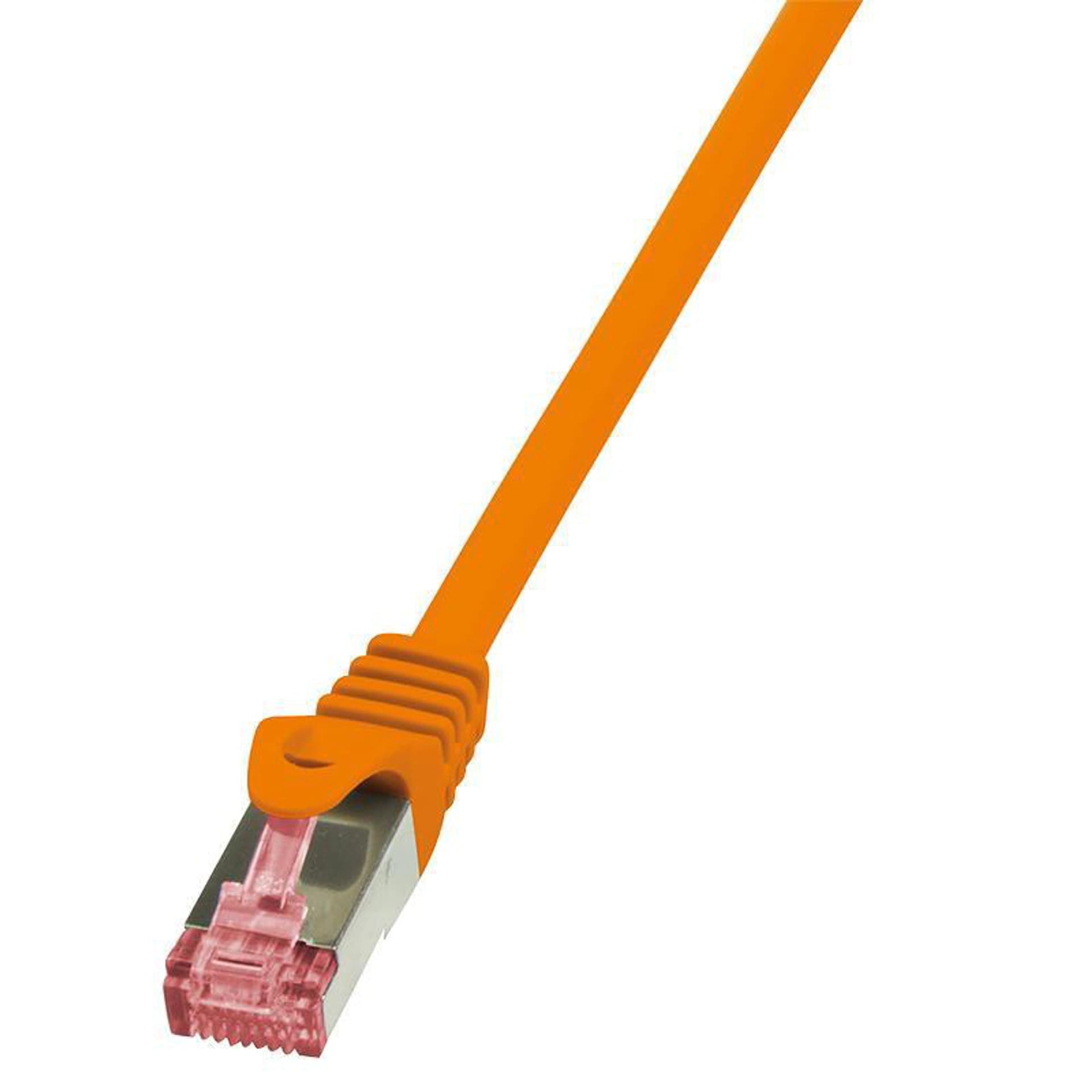 

LOGILINK RJ45 - RJ45 FTP 0.5 m Pomarańczowy 0.5 Patchcord