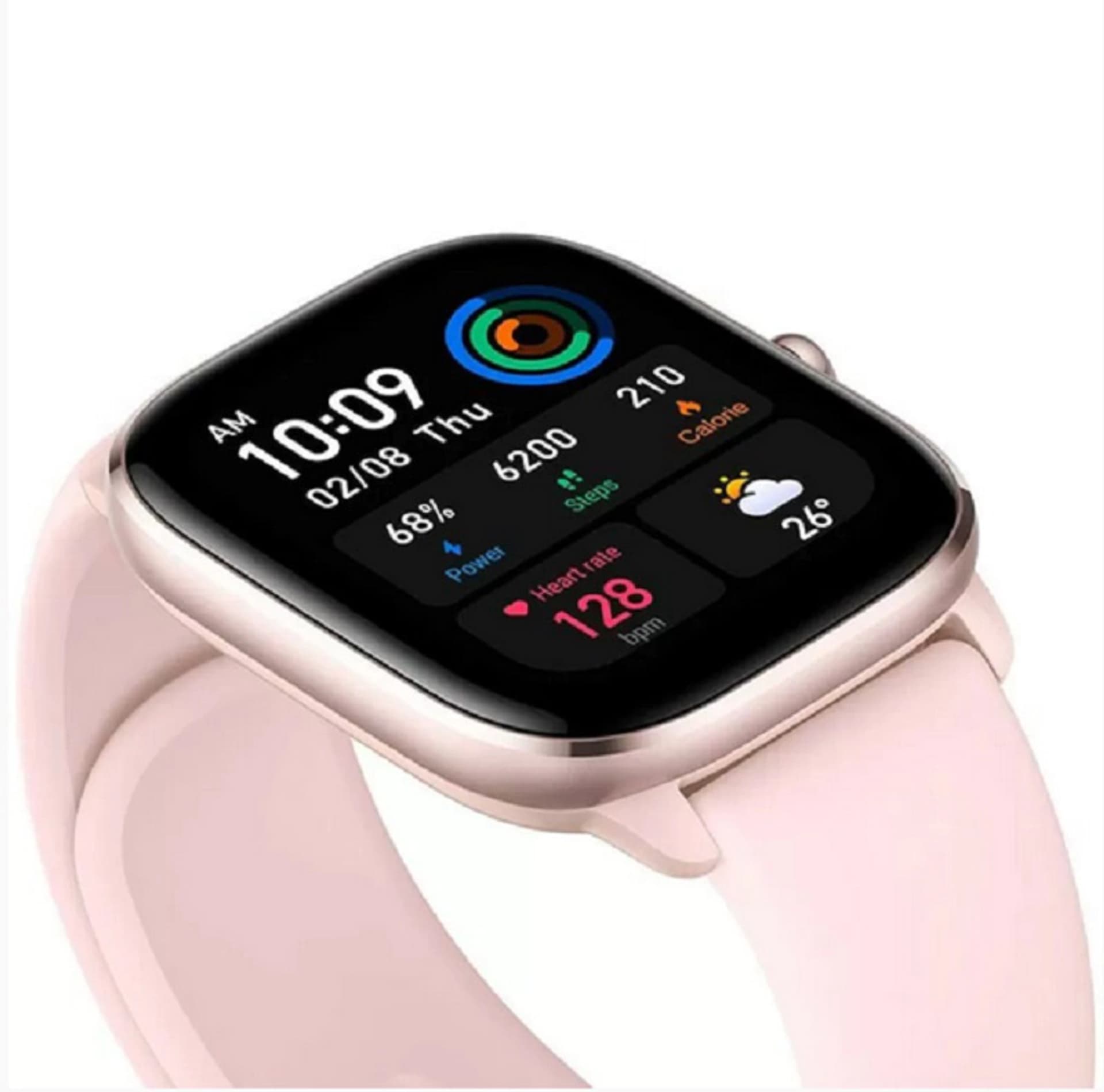 

GTS 4 Mini Pink AMAZFIT Dedykowany system operacyjny producenta Różowy