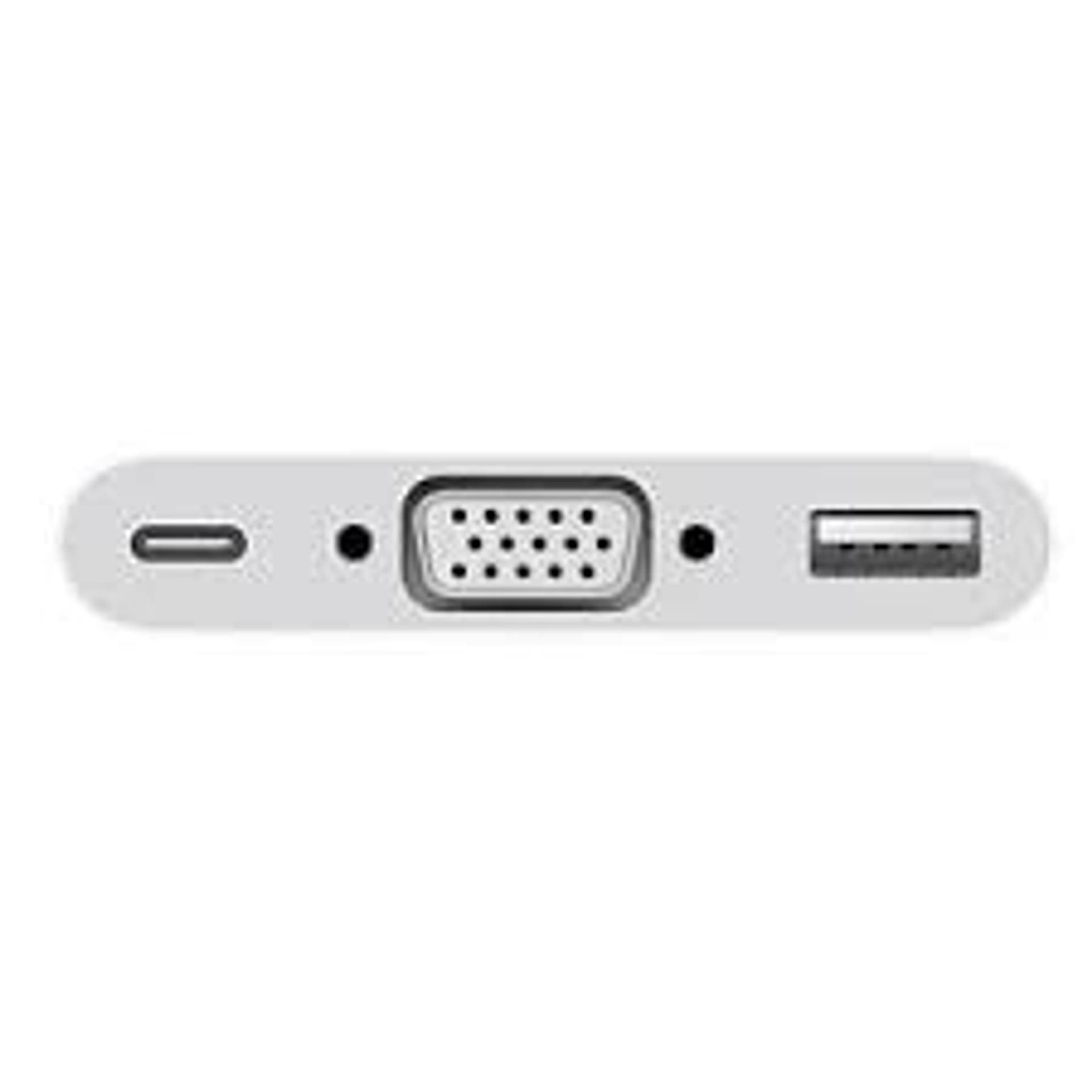 

Adapter APPLE Wieloportowa przejściówka z USB-C na VGA MJ1L2ZM/A USB-C - VGA