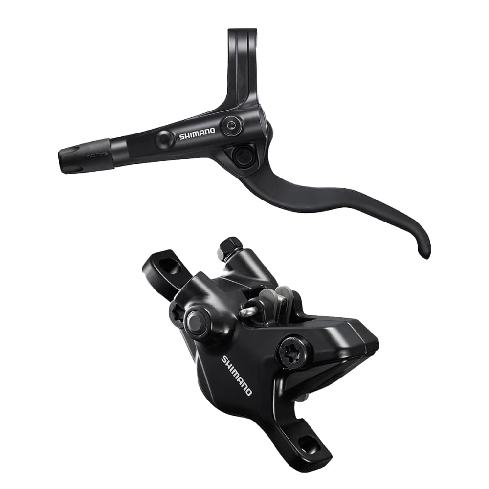 

Hamulec tarczowy przedni Shimano MT401 1000 mm, okł. żywiczne B01S