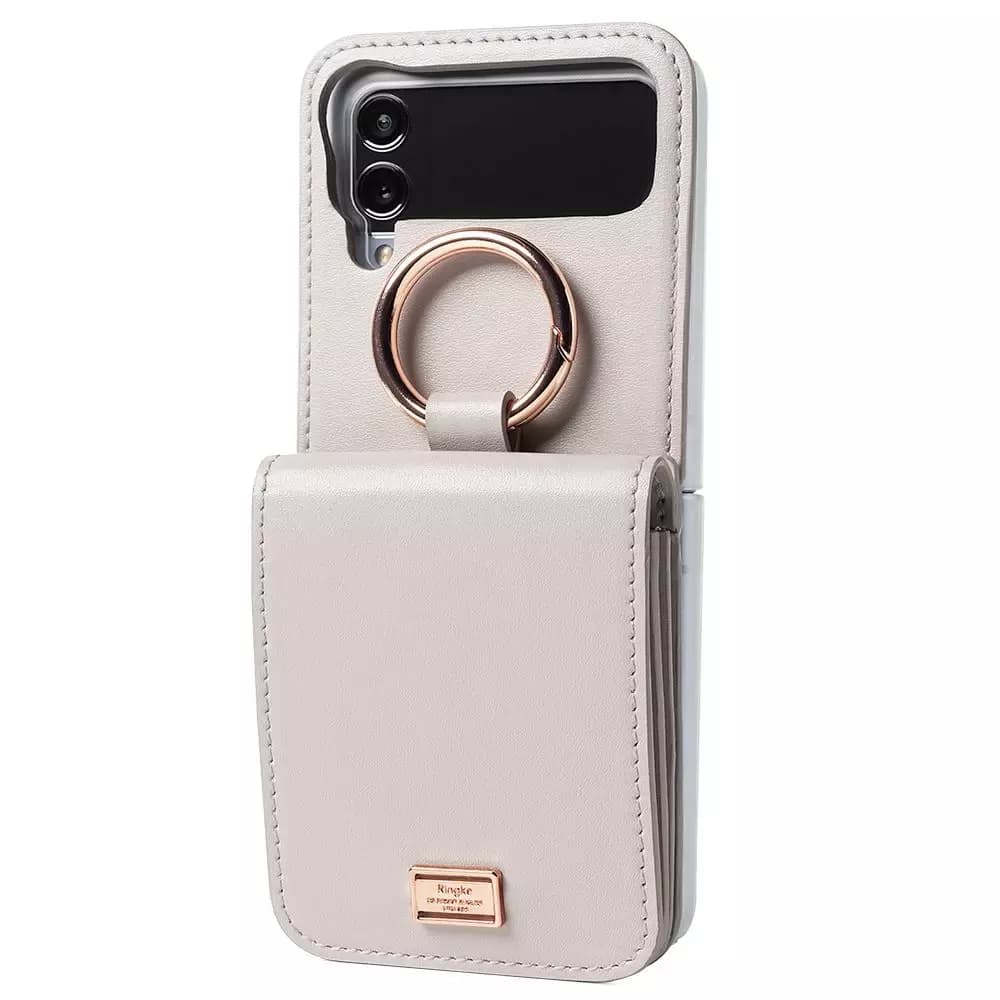 

Etui Ringke Signature Card Pocket do Samsung Galaxy Z Flip 4 Dove Grey