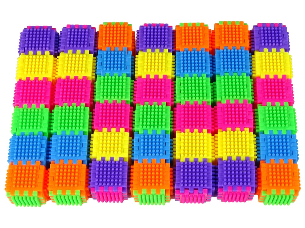 

Klocki Wafle Kolorowe Torba 182 Sztuki